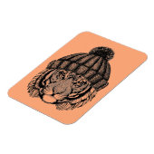 Winter Mode Ready Tiger Magneet (Linkerzijde)