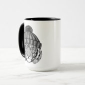 Winter Mode Ready Tiger Mok (Voorkant links)