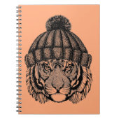 Winter Mode Ready Tiger Notitieboek (Voorkant)