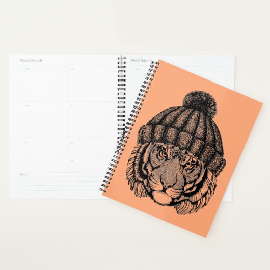 Winter Mode Ready Tiger Planner (Display)