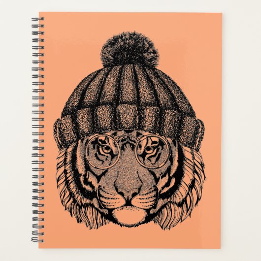 Winter Mode Ready Tiger Planner (Voorkant)