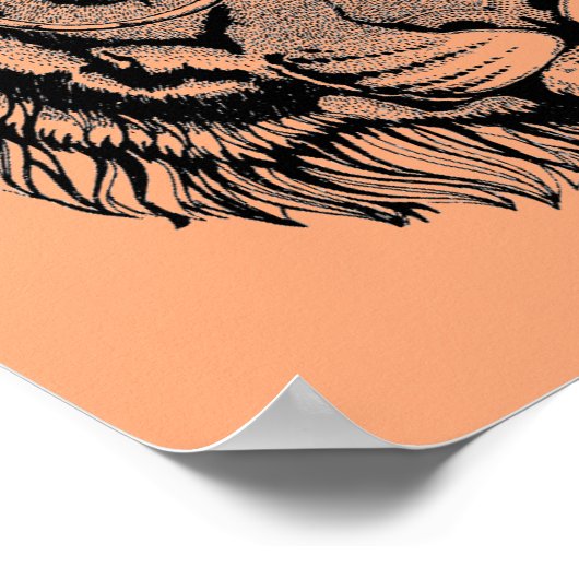 Winter Mode Ready Tiger Poster (Hoek)