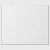 Winter Moderne Elegante Witte en Bleke Blush Marme Cadeaupapier (Vlak)