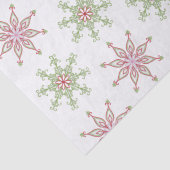 Winter Moderne feestdag kerst aangepast Tissuepapier (Detail)