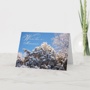 Winter Moments Trees Snow Kaart