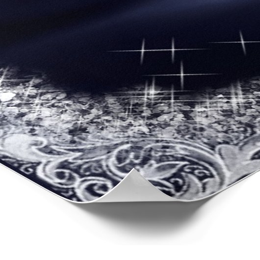 Winter Moon Angel Poster (Hoek)