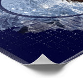 Winter Moon Design 2 Fantasy Woman Poster (Hoek)