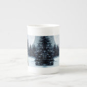 Winter Moon Husky Bone China Mok (Voorkant)