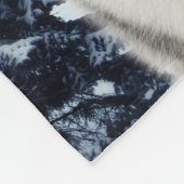 Winter Moon Husky Fleece Blanket (Hoek)