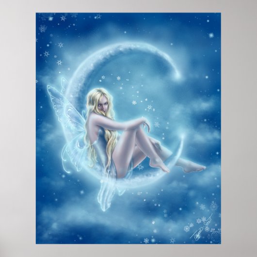 Winter Moon Poster (Voorkant)