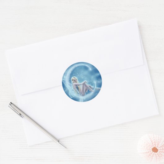 Winter Moon Sticker (Envelop)