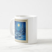 Winter Moonlight Mug Koffiemok (Voorkant links)