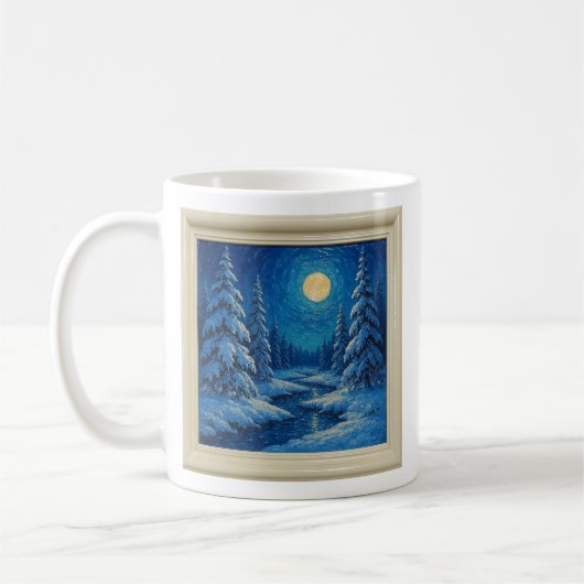 Winter Moonlight Mug Koffiemok (Links)
