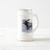 Winter Moose Bierpul (Voorkant rechts)
