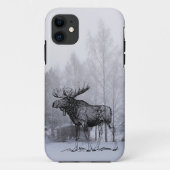 Winter Moose Case-Mate iPhone Case (Achterkant)