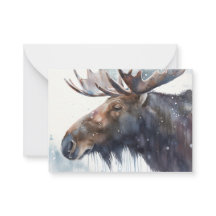 Winter Moose