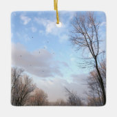 Winter Morning I Keramisch Ornament (Voorkant)