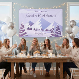 Winter Mountain Bachelorette Weekend Custom Spandoek
