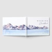 Winter Mountain bruiloft Gastenboek (Volledig)