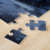 Winter Mountain Fortress puzzel (Zijkant)