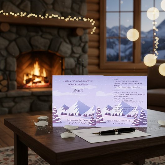 Winter Mountain Getaway Bachelorette Weekend  Kaart