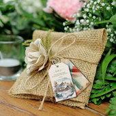 Winter Mountain Lodge Cadeau Label Cadeaulabel