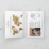 Winter Mountain Wedding Destination Passport (Binnen)
