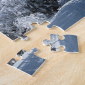 Winter Mountain Wonderland Legpuzzel (Zijkant)