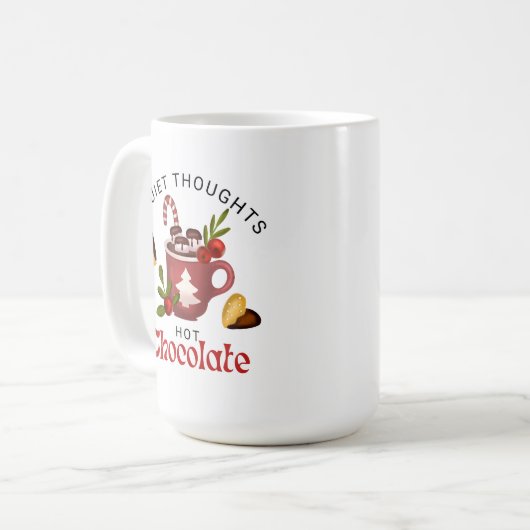 Winter mug koffiemok (Voorkant links)