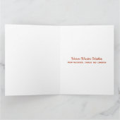 Winter Muizen Kerstvakantie Kaart (Binnen)