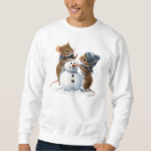 Winter Muizen Sweatshirt (Voorkant)