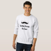 Winter Mustache Sweater (Voorkant volledig)