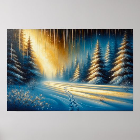 Winter Muur Kunst Poster (Voorkant)