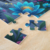 Winter Mysterieuze Tuin Legpuzzel (Zijkant)