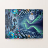 Winter Mysterieuze Tuin Legpuzzel (Horizontaal)