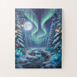 Winter Mysterieuze Tuin Legpuzzel