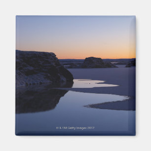 Winter, Myvatnmeer, IJsland Magneet