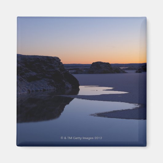 Winter, Myvatnmeer, IJsland Magneet (Voorkant)