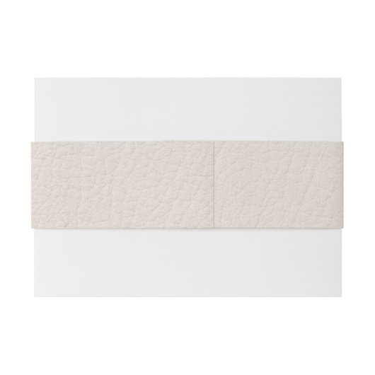 Winter namaakleren tailleband uitnodigingen wikkel (Achterkant Voorbeeld)