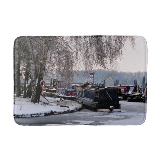 WINTER NARROWBOATS BADMAT (Voorkant)