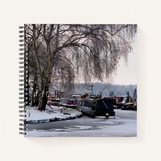 WINTER NARROWBOATS NOTITIEBOEK (Voorkant)