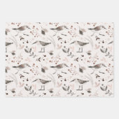 Winter Natuur Kerstmis Inpakpapier Vel (Voorkant 3)