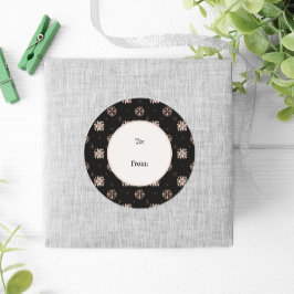 Winter Natuur Wildlife Noordse Kerstmis Ronde Sticker