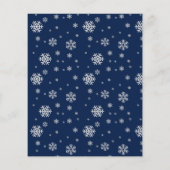 Winter Nederland Arctic Animals verjaardagsuitnodi (Achterkant)