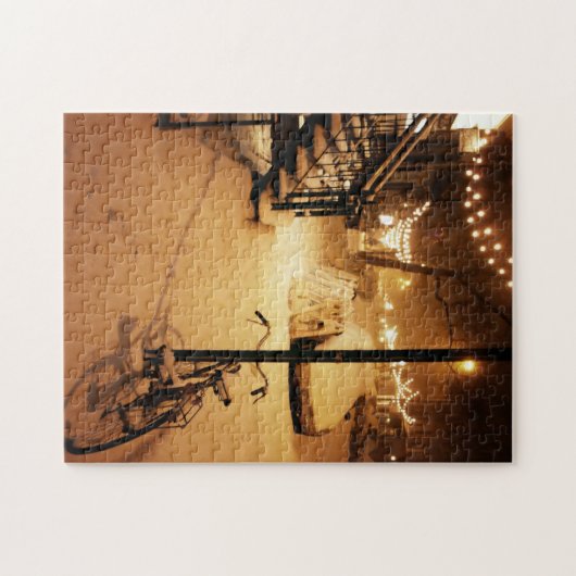 Winter New York City Puzzle - Snow Legpuzzel (Horizontaal)