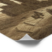 Winter Night Caspar David Friedrich Poster (Hoek)