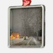 Winter Night Foto Ornament (Links)