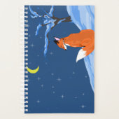 Winter Night Fox Planner (Voorkant)