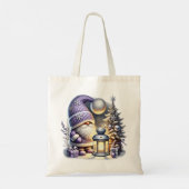 Winter Night Gonk Tote Bag  (Achterkant)