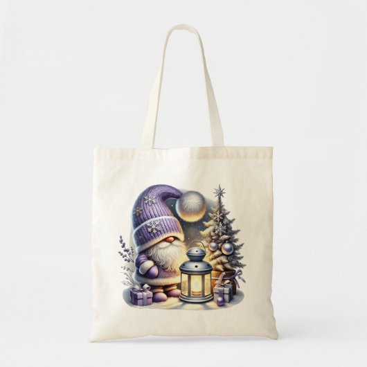Winter Night Gonk Tote Bag  (Voorkant)